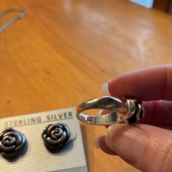 Rose silver set - Picture 5 of 6